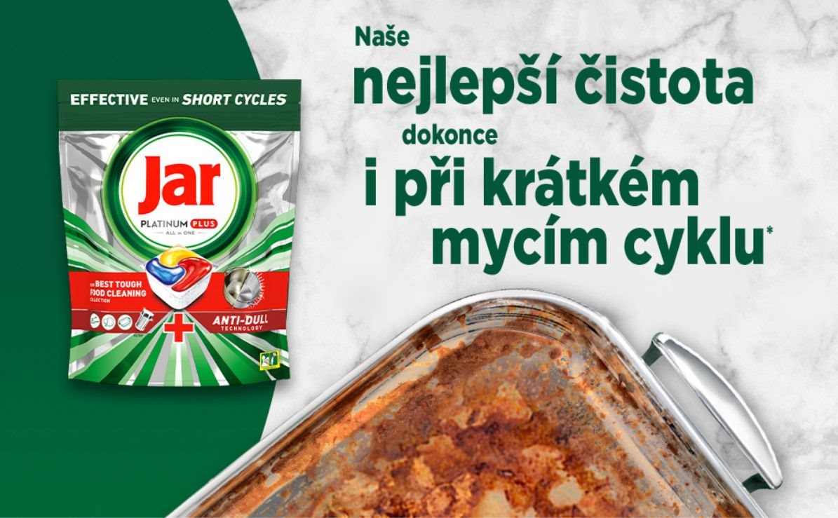 Tablety do myčky JAR Platinum Plus Lemon 200 ks Tablety do myčky JAR Platinum Plus Lemon 200 ks