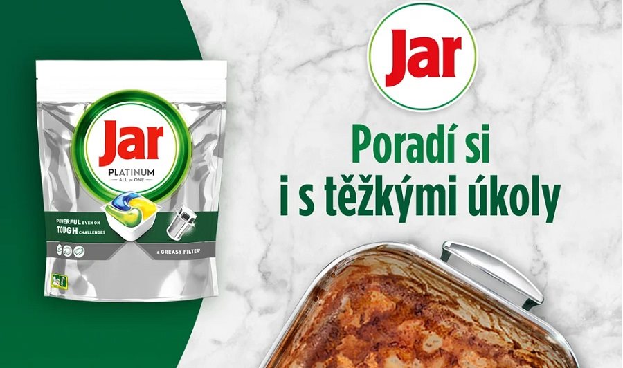 Tablety do myčky JAR Platinum Lemon