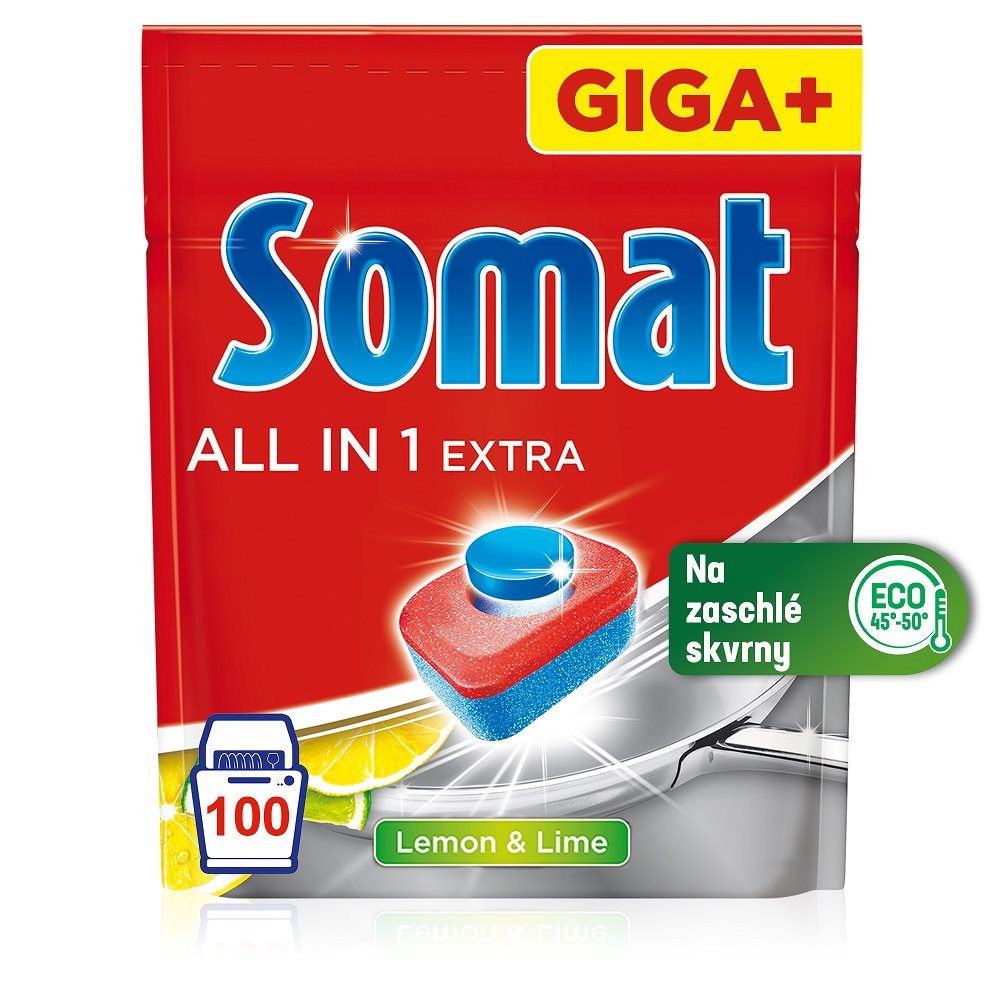 Tablety do umývačky SOMAT All in 1 Extra 100 ks