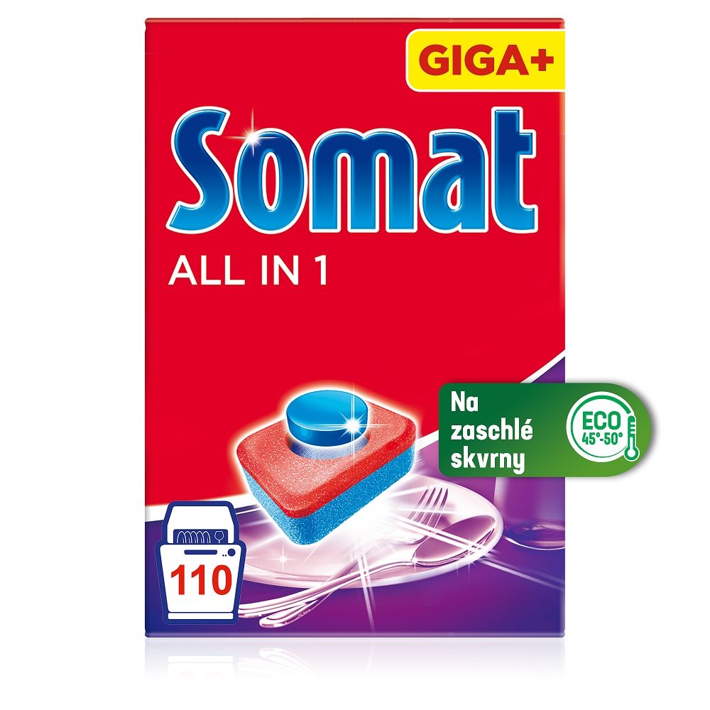 Tablety do umývačky SOMAT All-in-1 110 ks