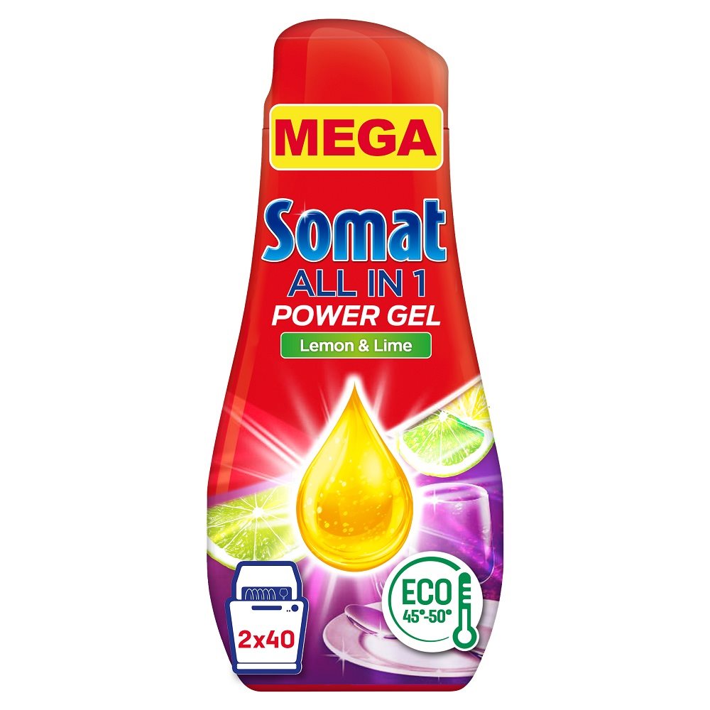Somat All-in-1 gél pre hygienickú čistotu 80 dávok
