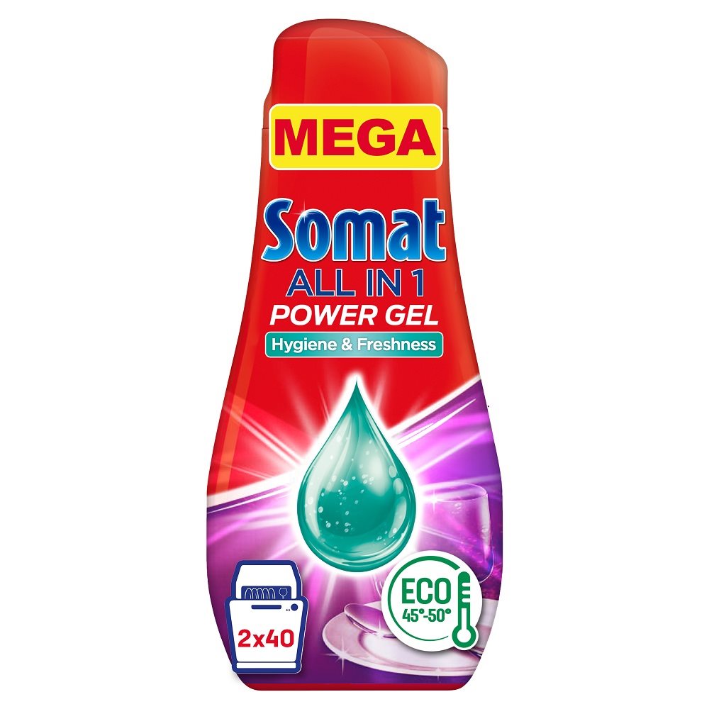 Somat All-in-1 gél pre hygienickú čistotu 80 dávok