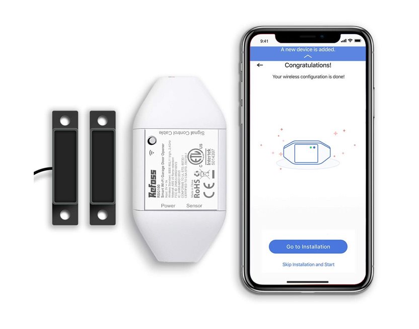 Spínač Meross Smart Wi-Fi Garage Door Opener Smart remote control for garage doors