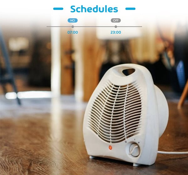 Meross Universal Smart WiFi Switch Time schedule