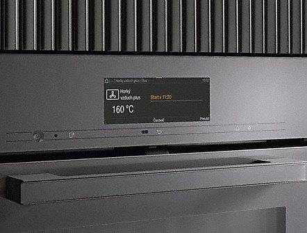 Vestavná trouba MIELE H 2766 BP Obsidian černá
