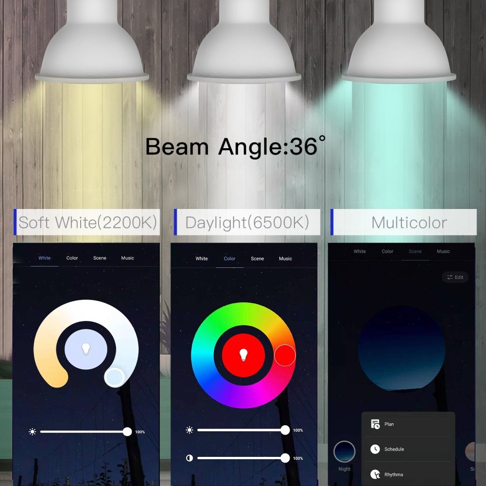 Inteligentná LED žiarovka MOES Smart Zigbee Bulb