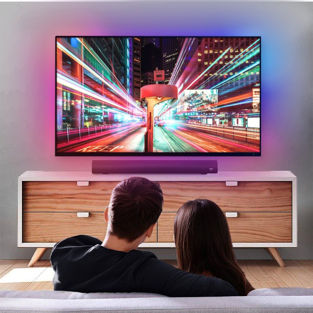 MOES Smart TV LED Strip, Wi-Fi, RGBIC