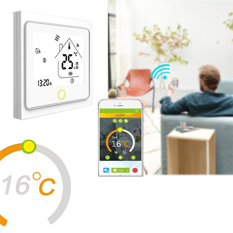 MOES Smart Electric Heating Thermostat, Zigbee