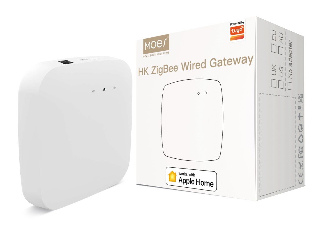 MOES Gateway Zentraleinheit, Zigbee (für Apple Homekit)