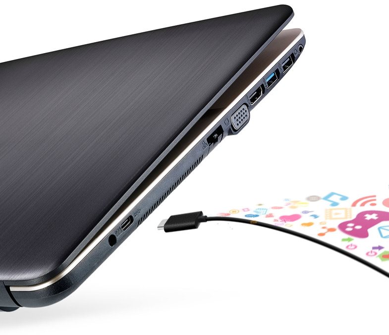 USB-C ASUS VivoBook Max X541NA