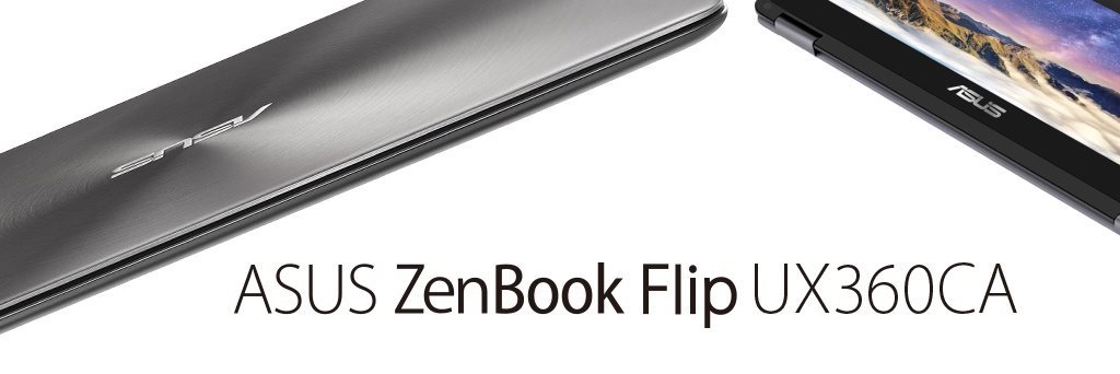 ASUS ZENBOOK Flip UX360CA-C4011T šedý kovový ASUS ZENBOOK Flip UX360CA-C4011T šedý kovový