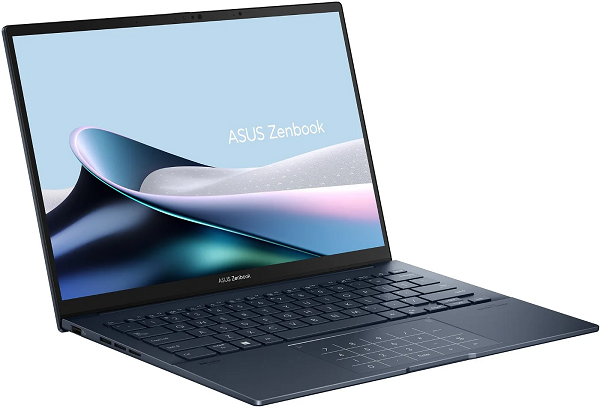 Laptop ASUS Zenbook 14 OLED UX3405MA-OLED495X Ponder Blue celokovový