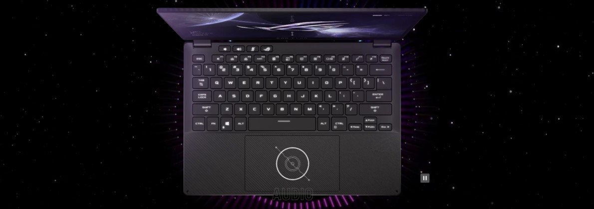 Herný laptop ASUS ROG Flow X13 GV302XV-NEBULA009W Off Black kovový