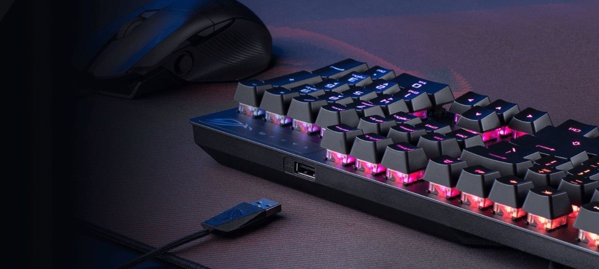 ASUS ROG STRIX SCOPE RX - CZ/SK Gaming Keyboard