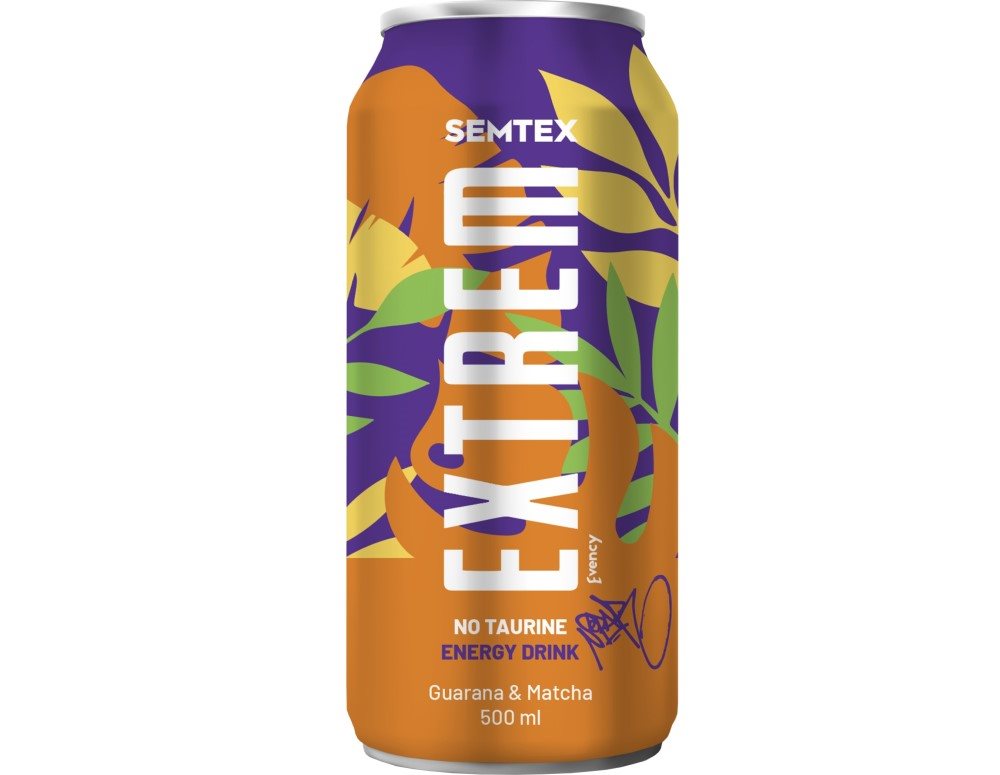 Energy drink Semtex Extrem 6× 0,5l can