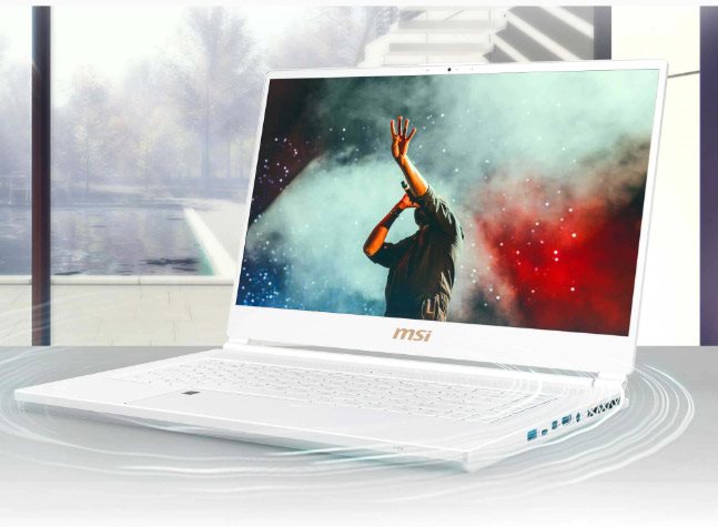 Zvuk MSI P65 Creator