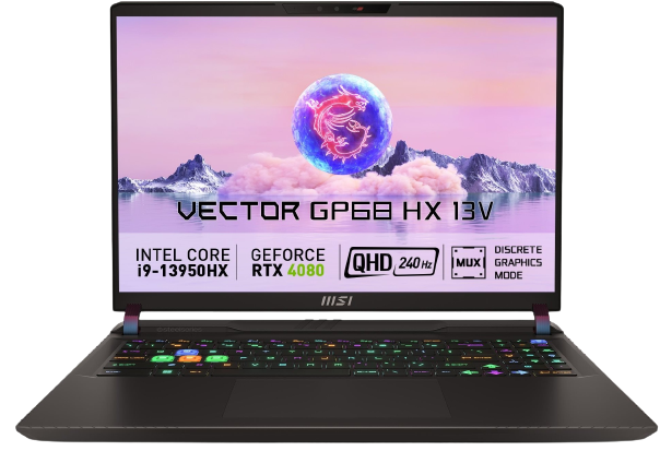 Herný notebook MSI Vector GP68HX 13VH