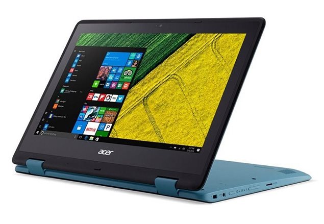Acer Spin 1 Tenký a flaxibilní
