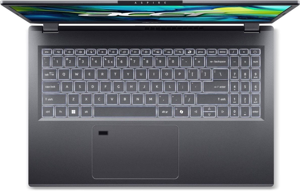Laptop Acer Aspire 15 Steel Gray kovový