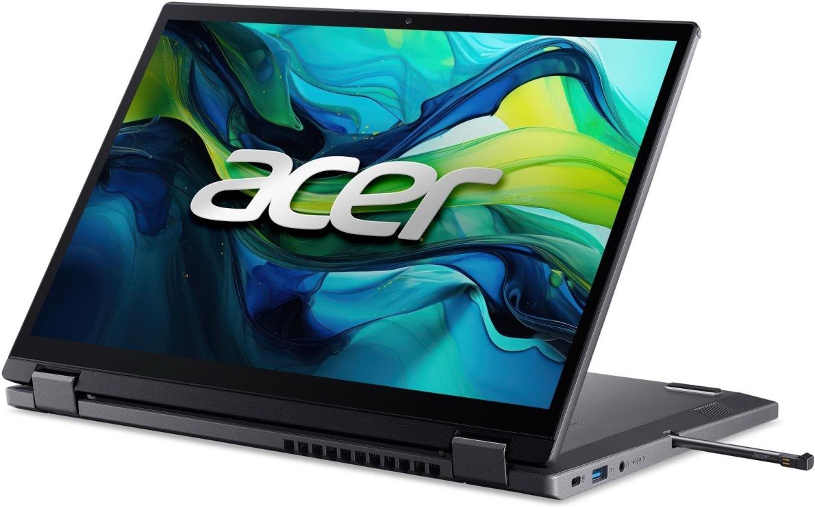Laptop Acer Aspire Spin 14 Steel Gray kovový + Active Pen