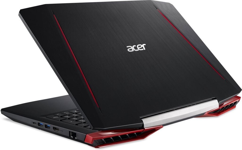 Příjemný dojem z Acer Aspire VX 15 dotvářejí integrované stereo reproduktory