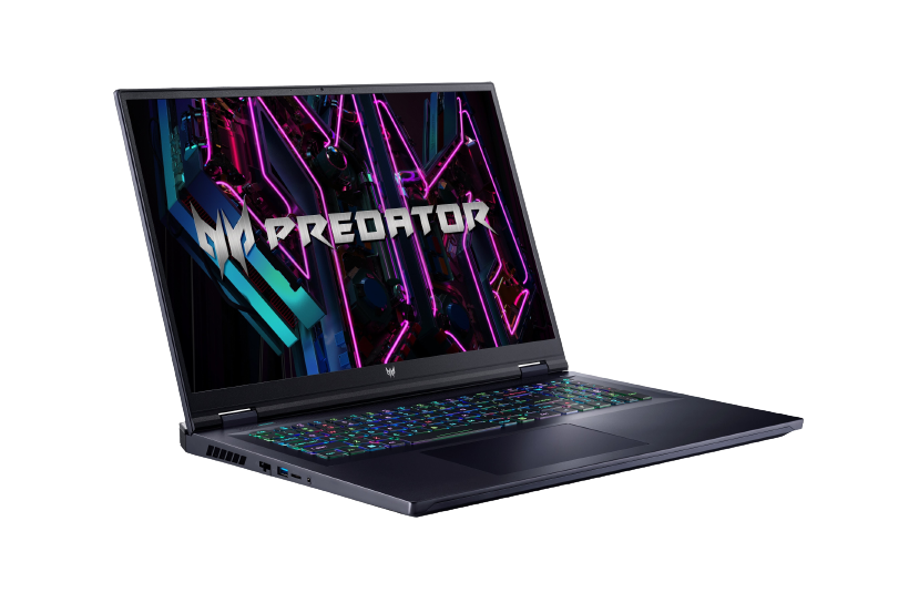 Herný laptop Acer Predator Helios 18 Abyssal Black kovový