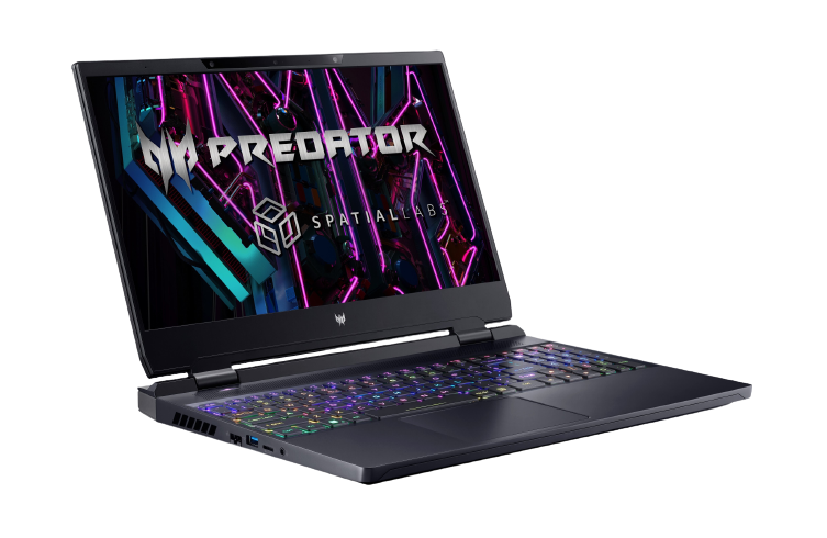 Herný laptop Acer Predator Helios 3D 15 SpatialLabs