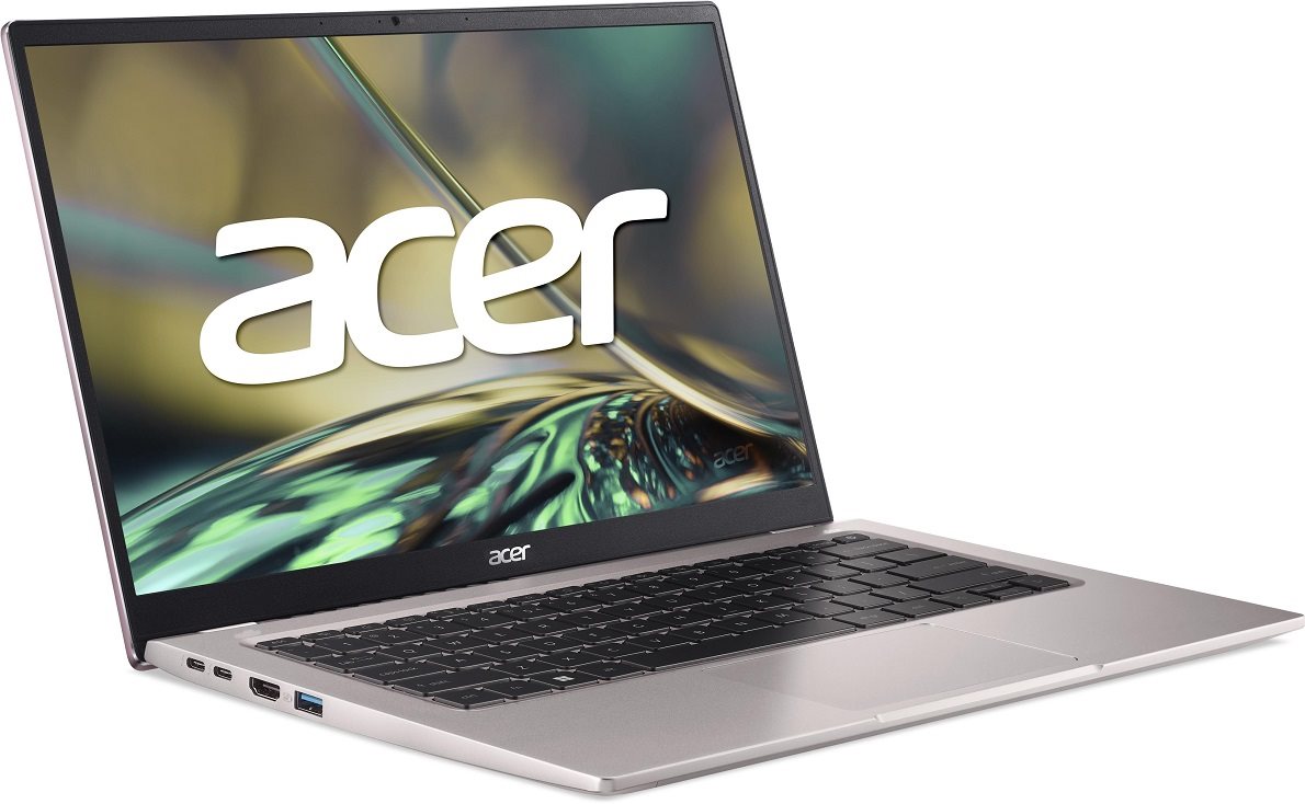 Laptop Acer Swift 3 Pure Silver + Steel Gray celokovový