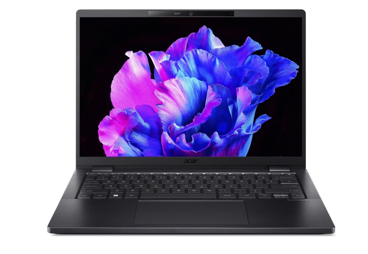 Laptop Acer TravelMate P6 14 EVO Galaxy Black celokovový