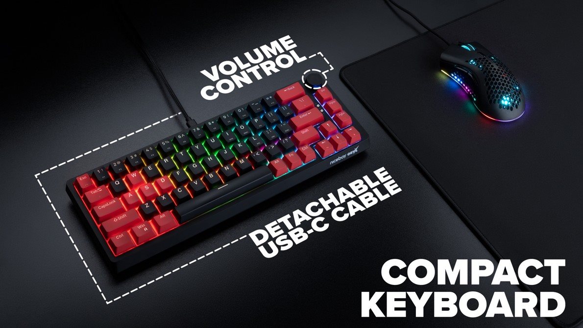 Klávesnice Niceboy ORYX K700X PRO