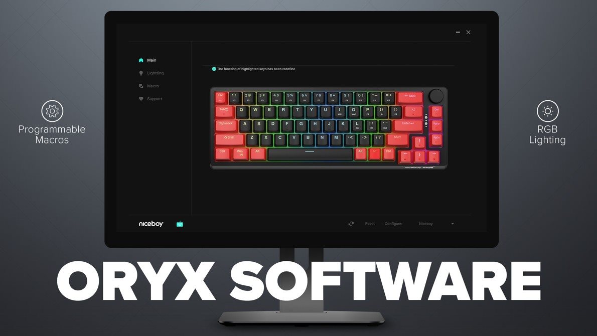Klávesnice Niceboy ORYX K700X PRO