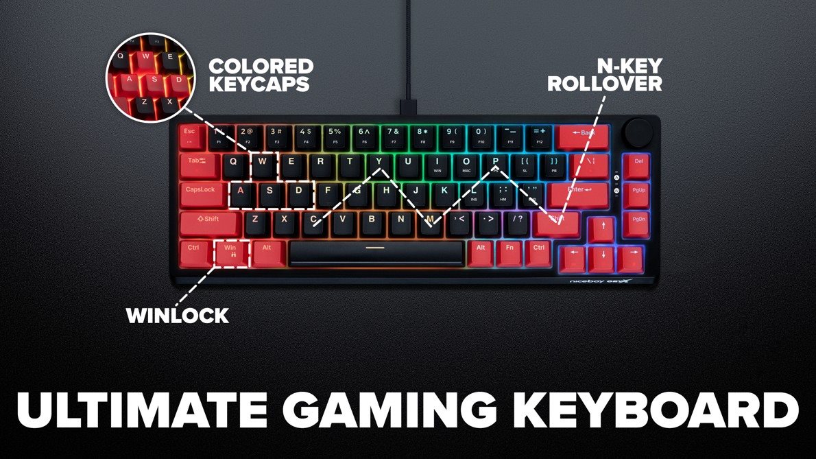 Klávesnice Niceboy ORYX K700X PRO