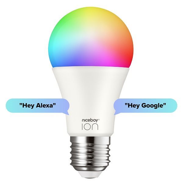LED žárovka Niceboy ION SmartBulb RGB E27