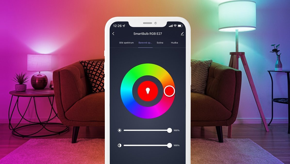 LED žárovka Niceboy ION SmartBulb RGB E27