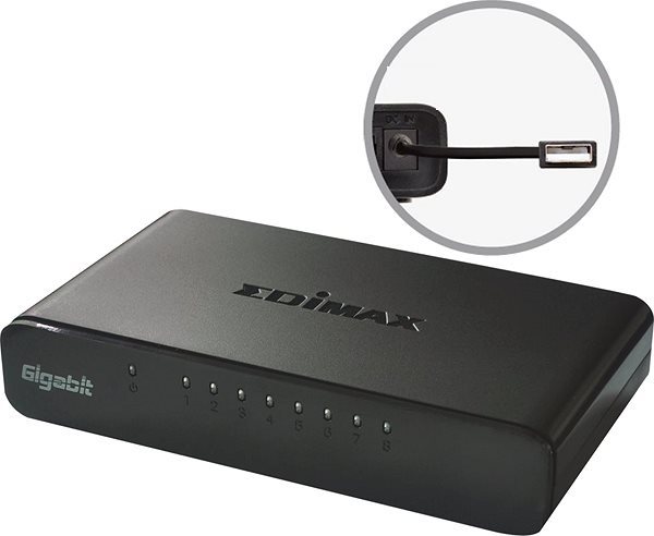 Edimax ES-5800G V3 8-Anschluss-Switch Edimax ES-5800G V3 8-Anschluss-Switch