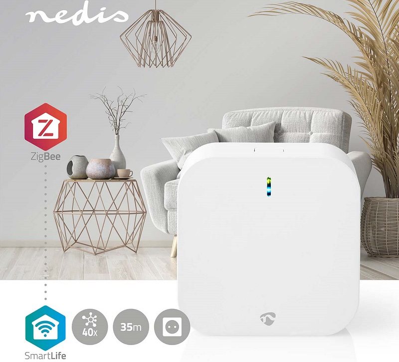 Smart Gate NEDIS Zigbee WIFIZB10CWT Smart Gate NEDIS Zigbee WIFIZB10CWT