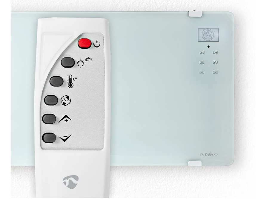 Touch and remote control Smart convection heater NEDIS WIFIHTPL20FWT
