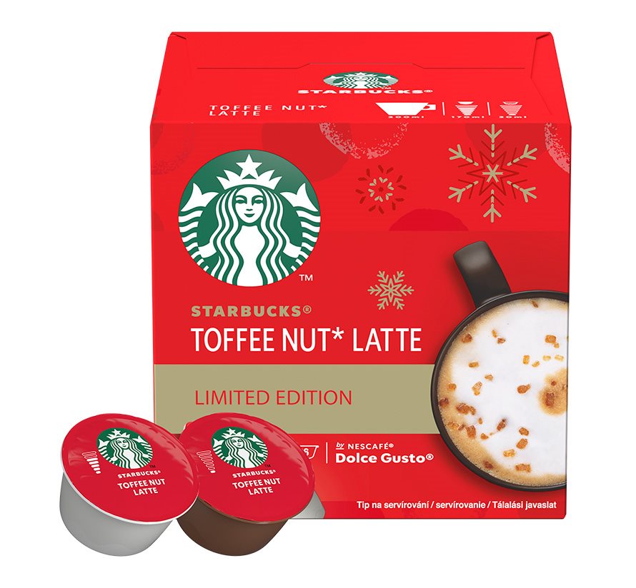 STARBUCKS® Toffee Nut Latte by NESCAFE® DOLCE GUSTO®