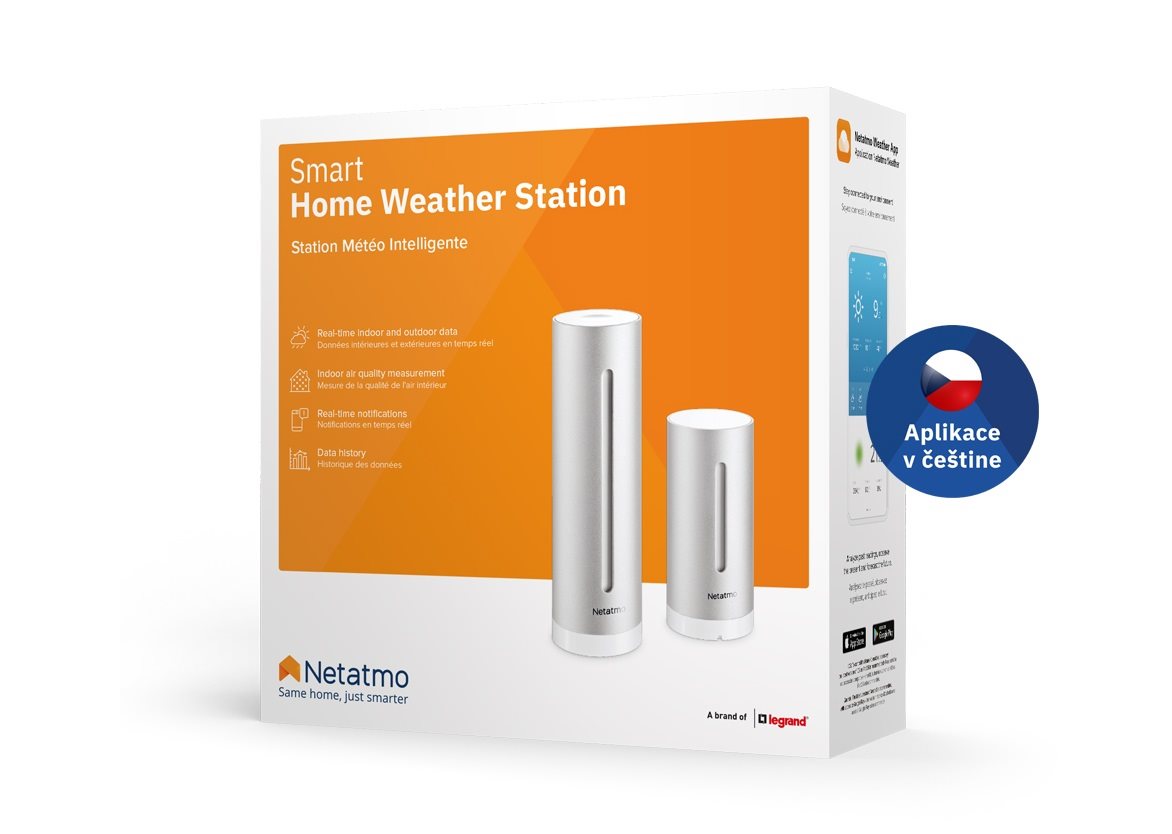 Meteostanice Netatmo Smart Home Weather Station