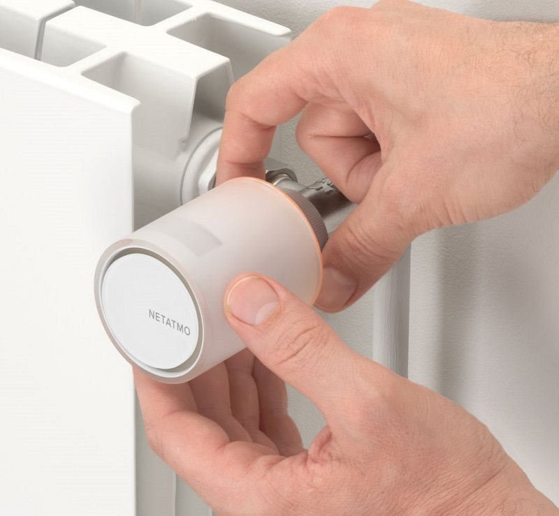 Termostatická hlavice Netatmo Additional Smart Radiator Valve