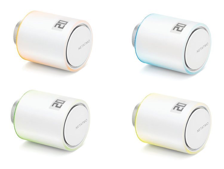 Termostatická hlavice Netatmo Additional Smart Radiator Valve