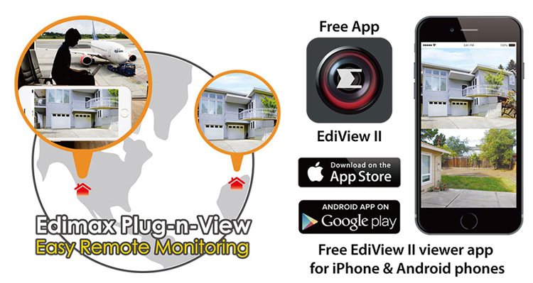 IP Camera Edimax IC-9110W IP kamera Edimax IC-9110W