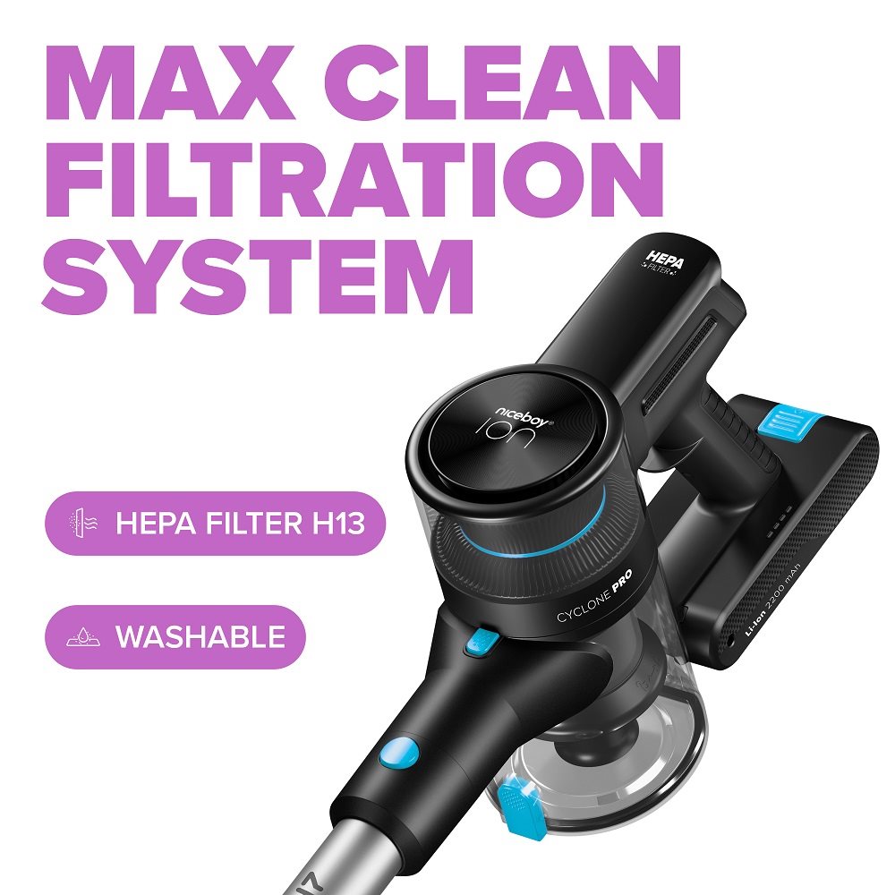 Niceboy ION Hurricane H7 stick vacuum cleaner Niceboy ION Hurricane H7 stick vacuum cleaner