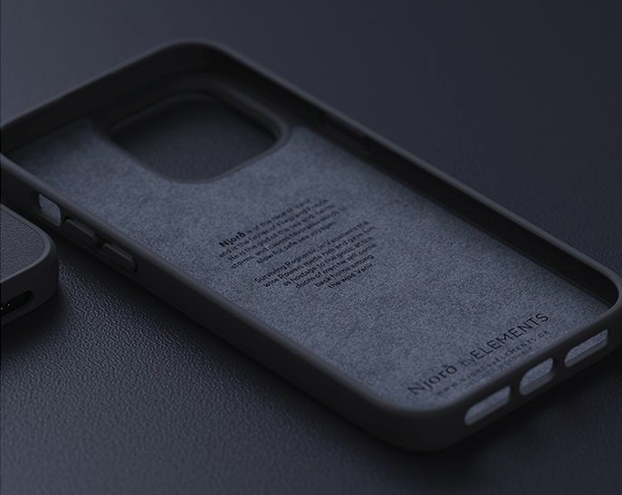 Njord Genuine Leather Case für das iPhone 14