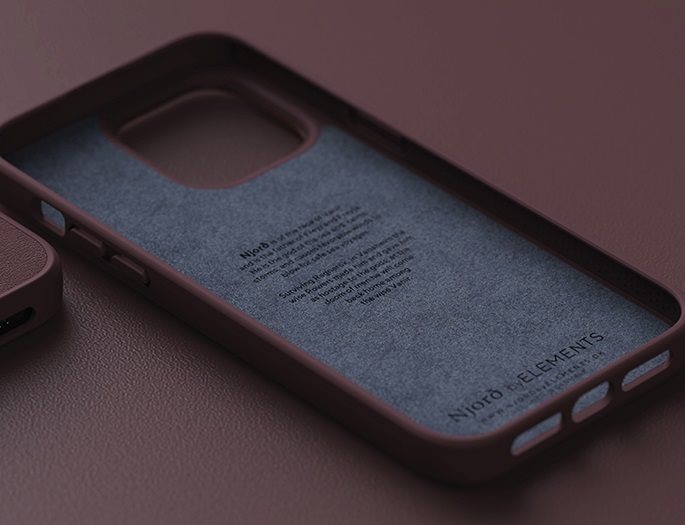 Njord Genuine Leather Case