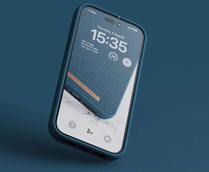 Njord Woven Fabric Case
