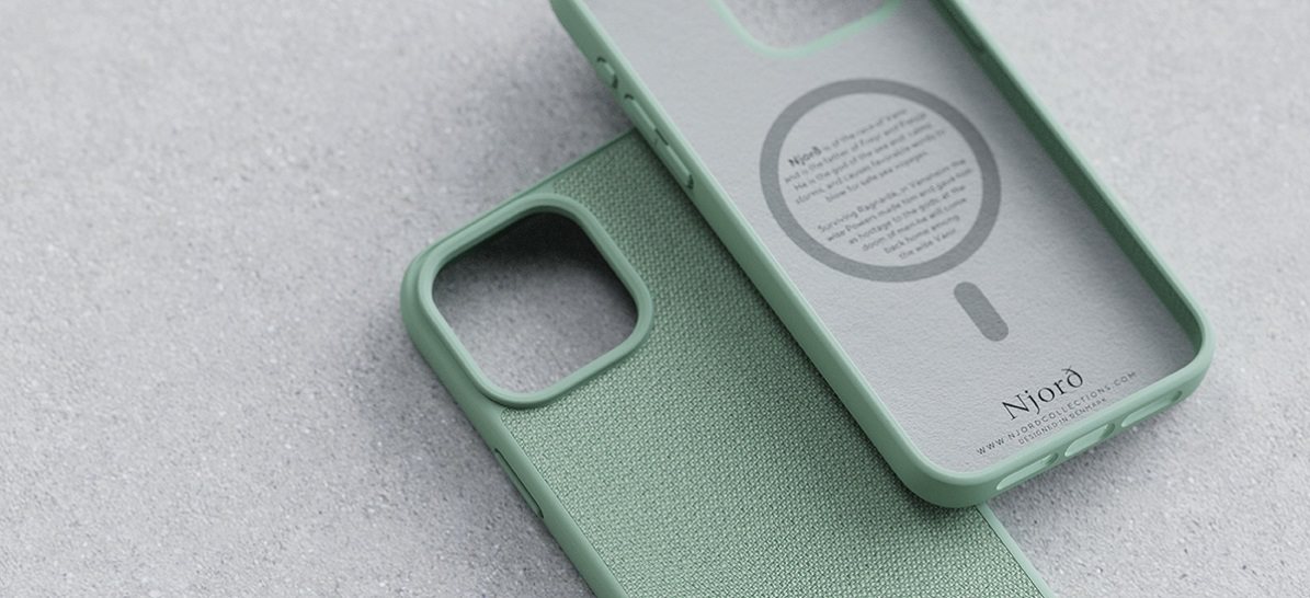 Kryt na mobil Njord Fabric MagSafe Case iPhone