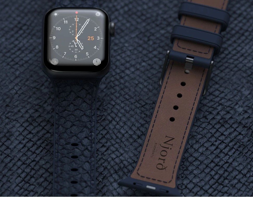 Njord Vatn Watch Strap for Apple Watch 40/41mm Blue Njord Vatn Watch Strap for Apple Watch 40/41mm Blue