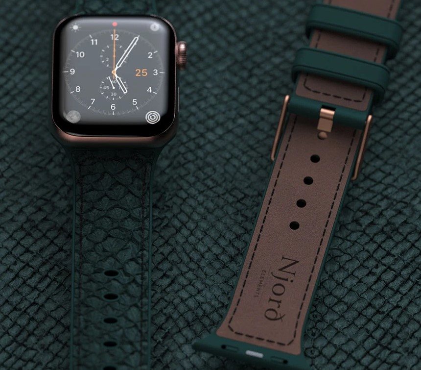 Njord Jörd Watch Strap for Apple Watch 40/41mm Green Njord Jörd Watch Strap for Apple Watch 40/41mm Green