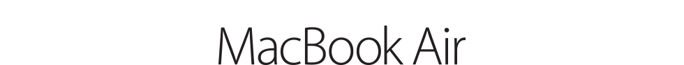 Logo MacBook Air